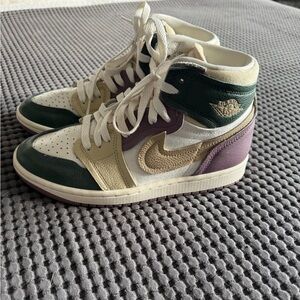 Woman’s High Jordan 1 Galactic Jade